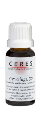 CERES Cimicifuga D 2 Dilution